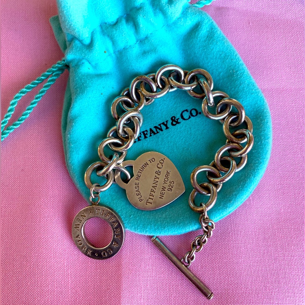 Tiffany & Co. Heart Tag Toggle Bracelet